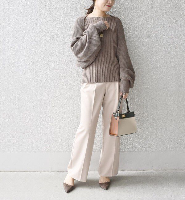SHIPS for women「*〈手洗い可能〉リブニット&times;カーディガン◇」|カーディガン|