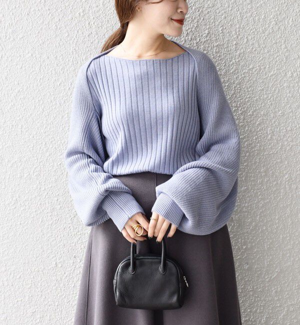 SHIPS for women「*〈手洗い可能〉リブニット&times;カーディガン◇」|カーディガン|