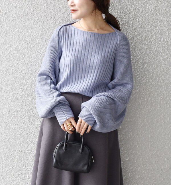 SHIPS for women「*〈手洗い可能〉リブニット&times;カーディガン◇」|カーディガン|