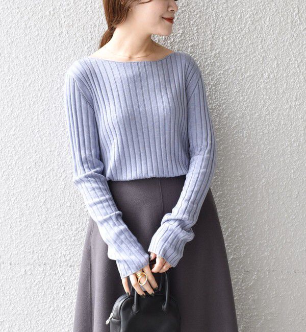 SHIPS for women「*〈手洗い可能〉リブニット&times;カーディガン◇」|カーディガン|