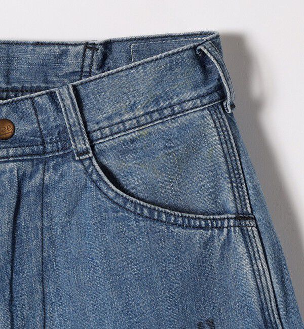 SHIPS any「【SHIPS any別注】Lee: バック レースアップ デニム パンツ 25SS」|デニム|
