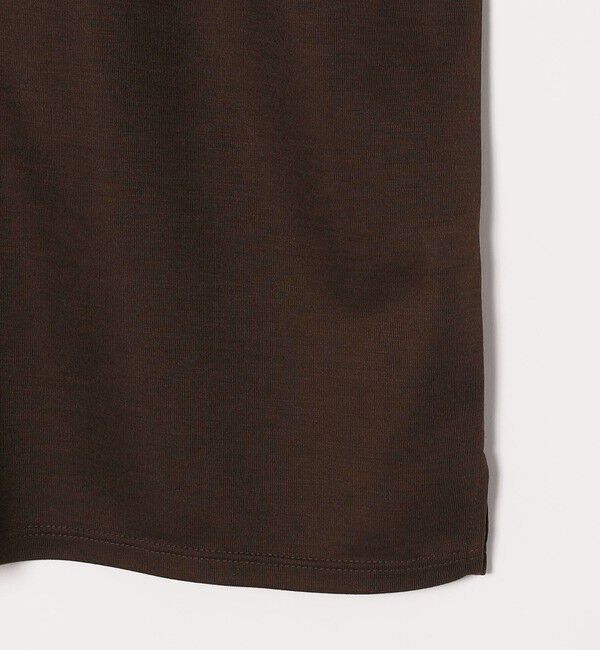 quaranciel「《予約》〈洗濯機可能〉シアー ダンボール ボタン Vネック ルーズ プルオーバー」|Tシャツ・カットソー|