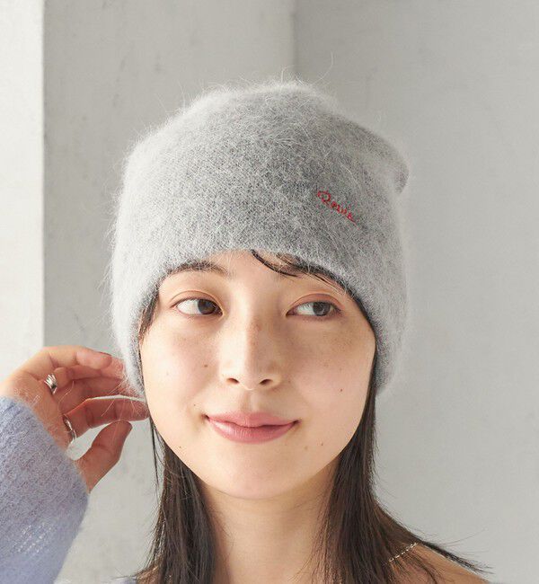 SHIPS for women「《予約》Revis: アンゴラ混 ニット ビーニー」|ニット帽|
