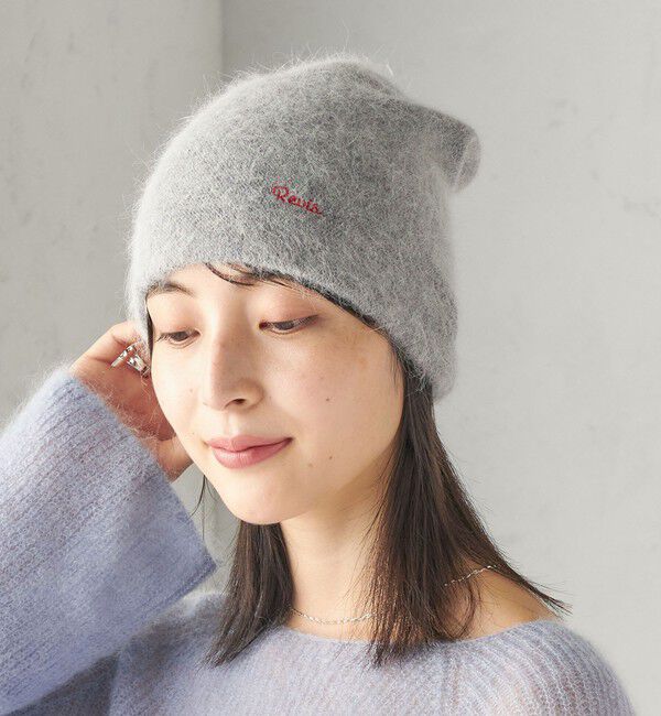 SHIPS for women「《予約》Revis: アンゴラ混 ニット ビーニー」|ニット帽|