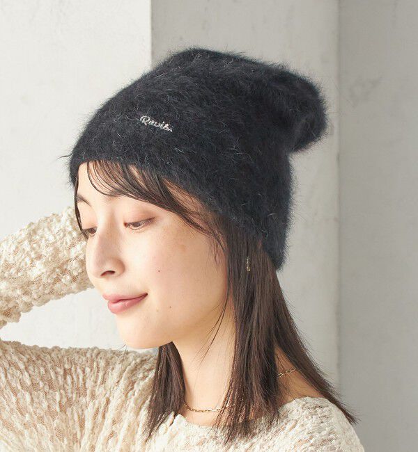 SHIPS for women「《予約》Revis: アンゴラ混 ニット ビーニー」|ニット帽|