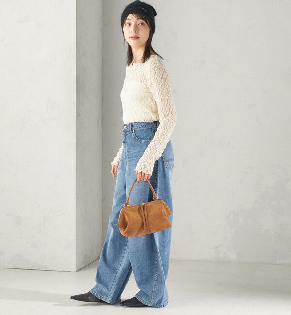 SHIPS for women「《予約》Revis: アンゴラ混 ニット ビーニー」|ニット帽|