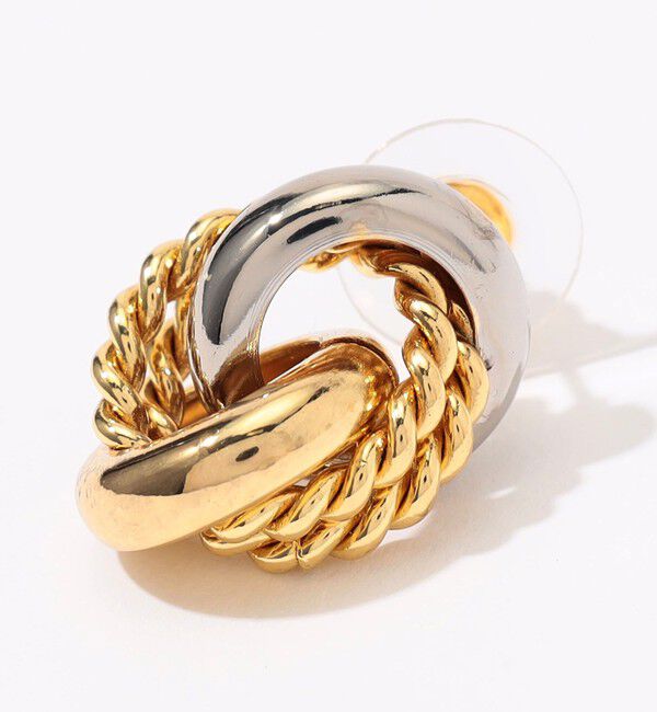 TOMORROWLAND GOODS「Kenneth Jay Lane G&S knot ピアス」|ピアス|