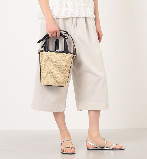 TOMORROWLAND GOODS「ATELIER TOMORROW LOTUS HONEY ハンドバッグ」|かごバッグ|