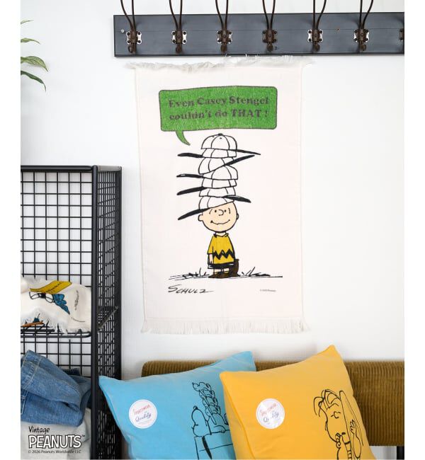 journal standard Furniture「【PEANUTS&times;JOURNAL STANDARD FURNITURE】FACE TOWEL　フェイスタオル」|タオル|グリーン