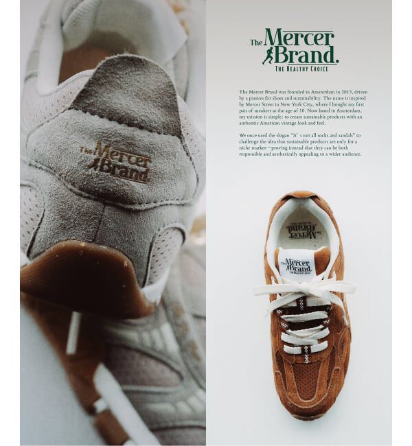 SLOBE IENA「The Mercer Brand The Re-Run Drive ME261022」|スニーカー|