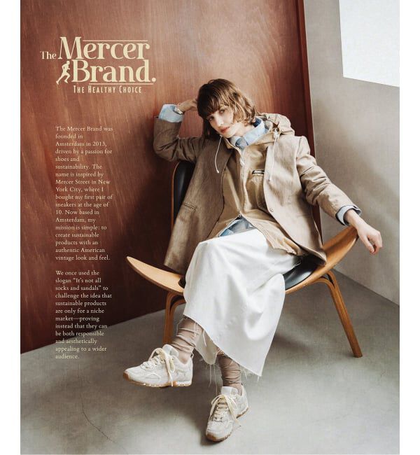 SLOBE IENA「The Mercer Brand The Re-Run Drive ME261022」|スニーカー|