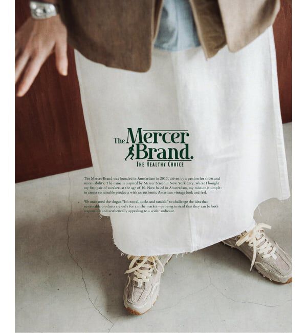 SLOBE IENA「The Mercer Brand The Re-Run Drive ME261022」|スニーカー|