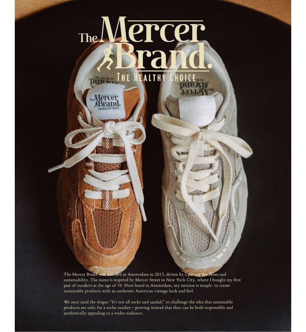SLOBE IENA「The Mercer Brand The Re-Run Drive ME261022」|スニーカー|