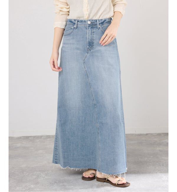 IENA「YANUK/ヤヌーク Flare Long Skirt スカート」|スカート|