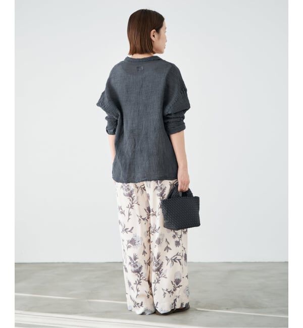 IENA「LES ATELIERS FRANCAIS DE CONFECTION Blouse Desert PE26BLDESERTGDC」|シャツ・ブラウス|