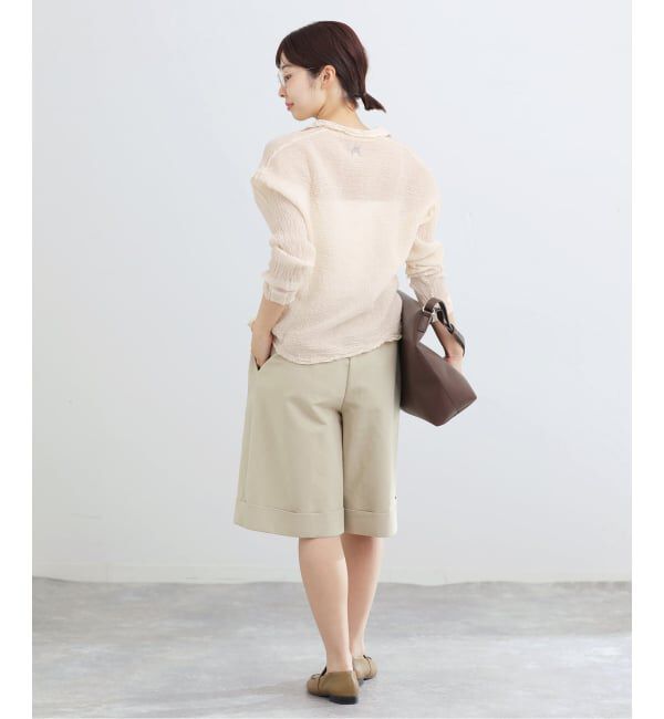 IENA「LES ATELIERS FRANCAIS DE CONFECTION Blouse Desert PE26BLDESERTGDC」|シャツ・ブラウス|