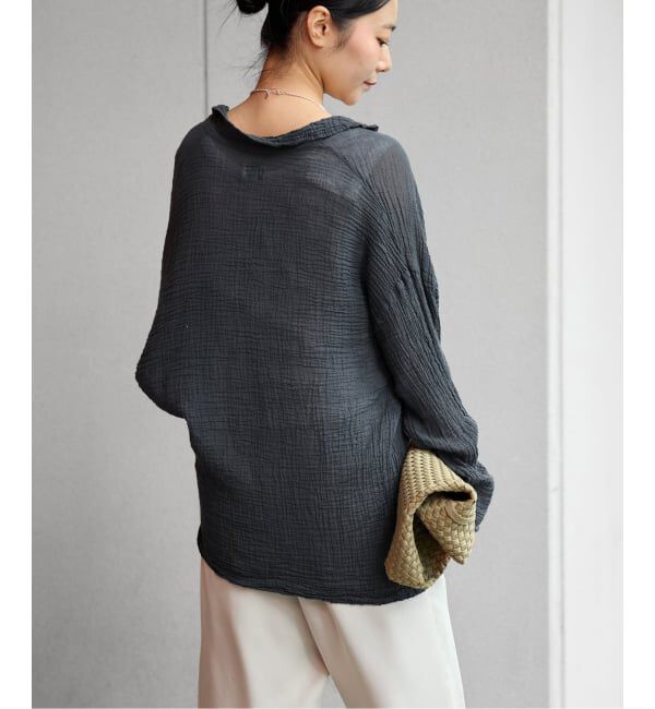 IENA「LES ATELIERS FRANCAIS DE CONFECTION Blouse Desert PE26BLDESERTGDC」|シャツ・ブラウス|