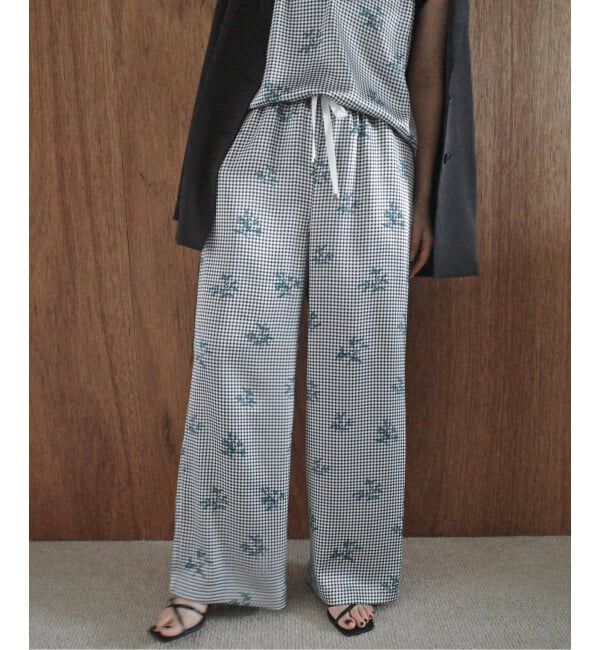 SLOBE IENA「Margaux Dereume &times; SLOBE サテンイージーパンツ」|その他|
