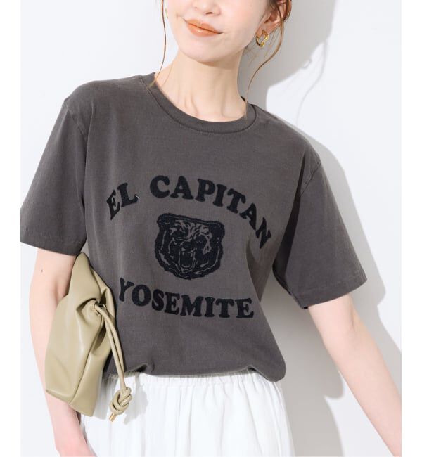 SLOBE IENA「MIXTA/ミクスタ SLOBE別注 EL CAPITAN TEE」|Tシャツ・カットソー|ブラック