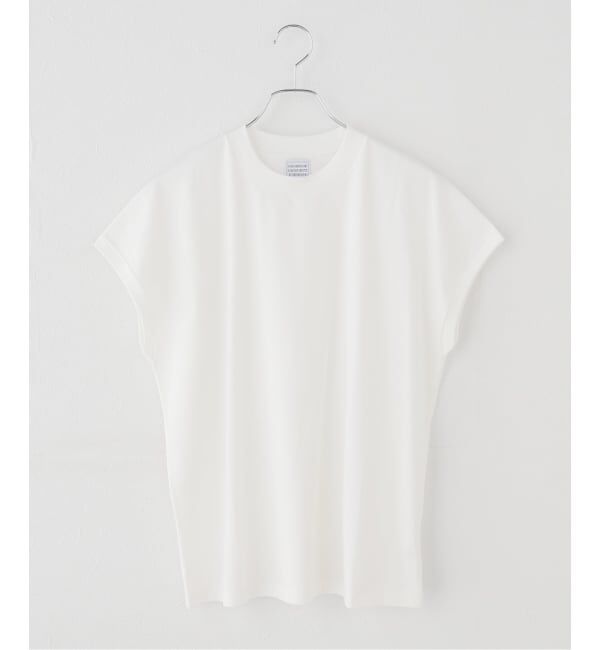 IENA「GGG/ジージージー Crew Neck French Sleeve T Tシャツ 02-01-1873」|Tシャツ・カットソー|ホワイト