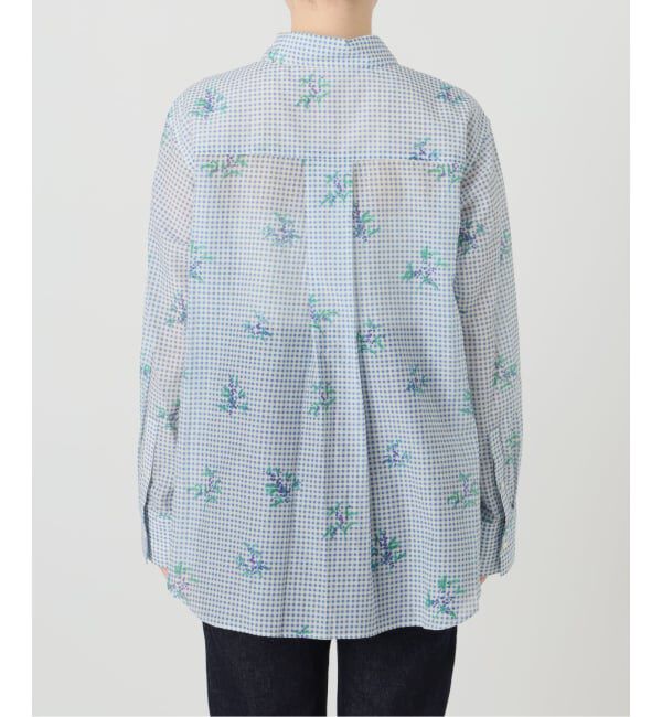SLOBE IENA「《WEB限定/追加》Margaux Dereume &times; SLOBE cotton silk mix シャツ」|シャツ・ブラウス|