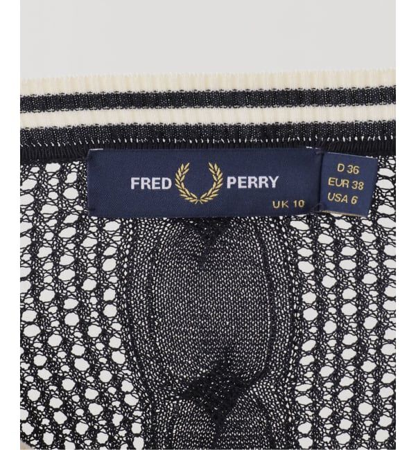 SLOBE IENA「FRED PERRY/フレッドペリー シアーラインニット K2127」|ニット・セーター|