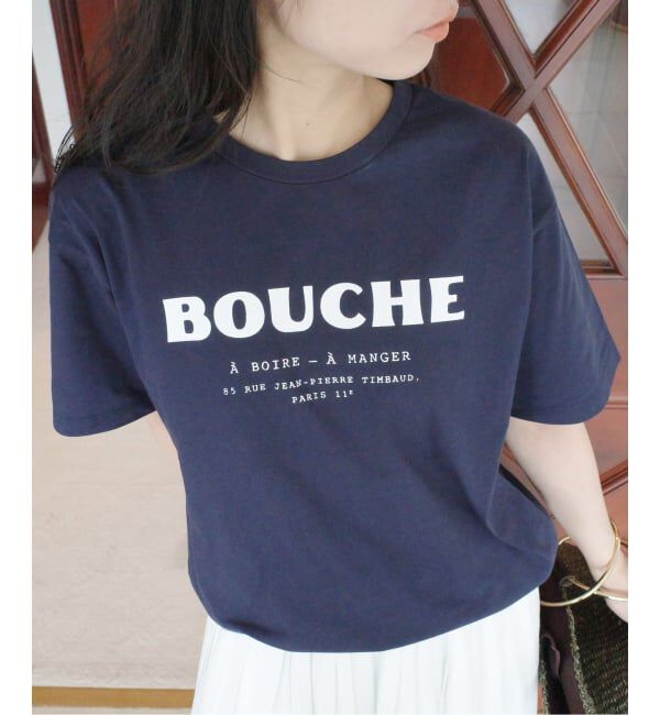 SLOBE IENA「BOUCHE SLOBE別注 MENU TEE」|Tシャツ・カットソー|