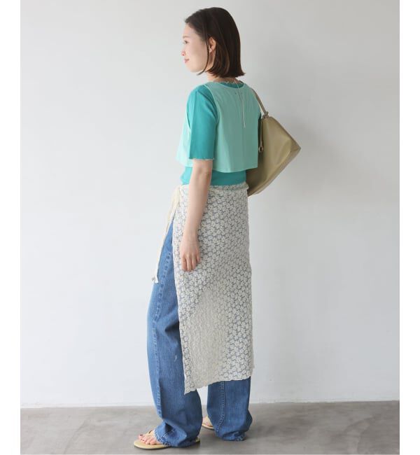 SLOBE IENA「《2枚セット》カットレースパンツ/ラップスカートセット」|その他|