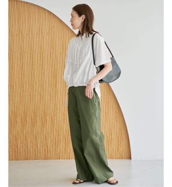 SLOBE IENA「《WEB・一部店舗限定》ピンタックスピンドルブラウス」|シャツ・ブラウス|