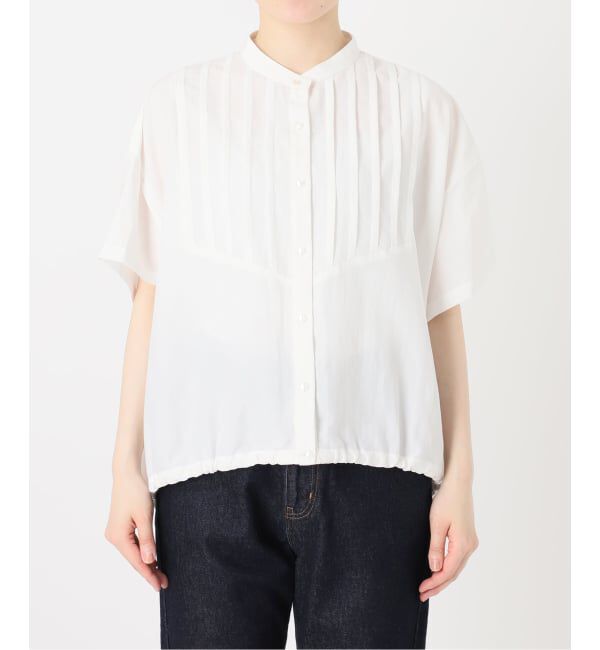 SLOBE IENA「《WEB・一部店舗限定》ピンタックスピンドルブラウス」|シャツ・ブラウス|