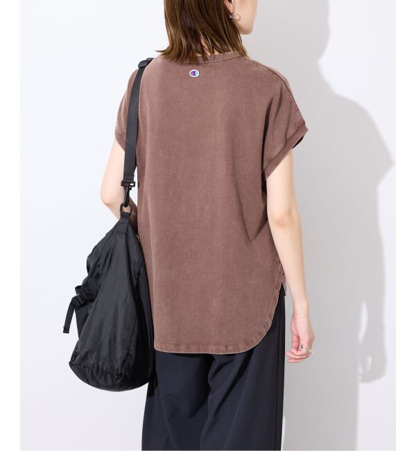 SLOBE IENA「Champion/チャンピオン SLOBE別注 フレンチスリーブロゴTシャツ」|Tシャツ・カットソー|