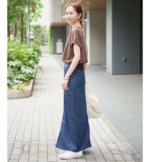 SLOBE IENA「Champion/チャンピオン SLOBE別注 フレンチスリーブロゴTシャツ」|Tシャツ・カットソー|