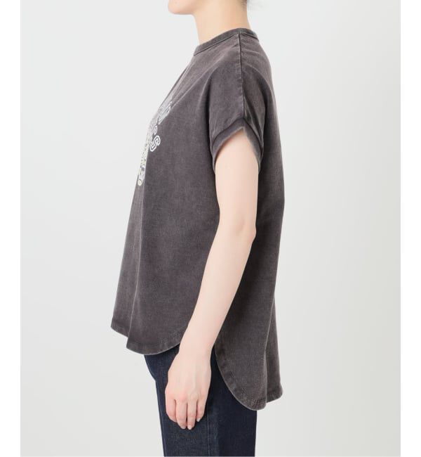 SLOBE IENA「Champion/チャンピオン SLOBE別注 フレンチスリーブロゴTシャツ」|Tシャツ・カットソー|