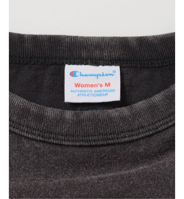 SLOBE IENA「Champion/チャンピオン SLOBE別注 フレンチスリーブロゴTシャツ」|Tシャツ・カットソー|