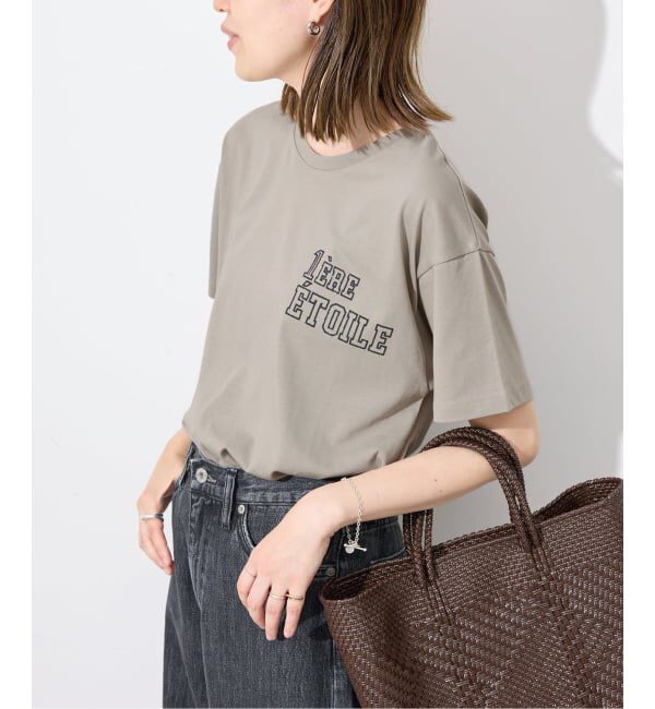 SLOBE IENA「《WEB限定/追加2》1ST ETOILE Tシャツ」|Tシャツ・カットソー|