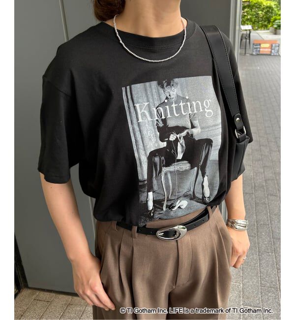 SLOBE IENA「《追加3》GOOD ROCK SPEED SLOBE別注 LIFE PC PHOTO TEE」|Tシャツ・カットソー|