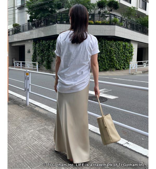 SLOBE IENA「《追加3》GOOD ROCK SPEED SLOBE別注 LIFE PC PHOTO TEE」|Tシャツ・カットソー|