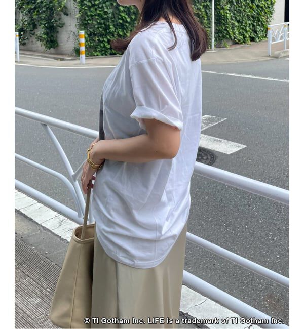 SLOBE IENA「《追加3》GOOD ROCK SPEED SLOBE別注 LIFE PC PHOTO TEE」|Tシャツ・カットソー|