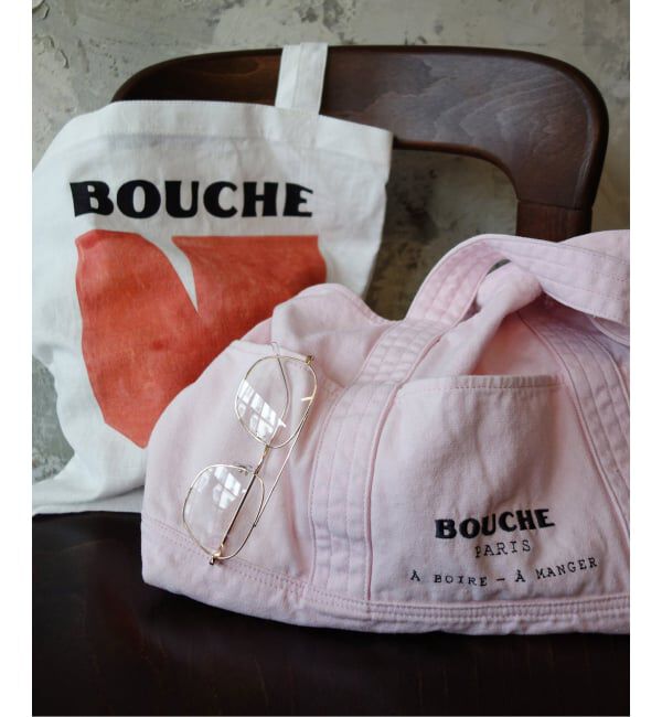 SLOBE IENA「《追加2》BOUCHE SLOBE別注 キャンバストートバッグ」|トートバッグ|