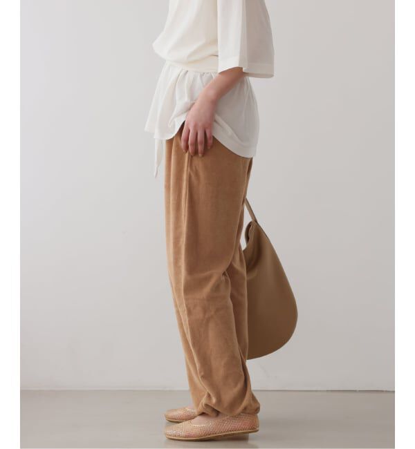 SLOBE IENA「《追加》Plus by ONIT/オニット SLOBE別注 2way パイルパンツ」|その他|