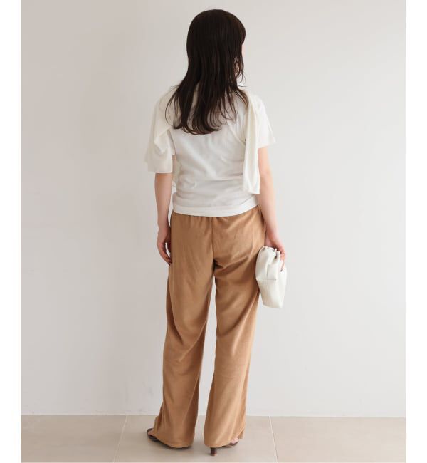 SLOBE IENA「《追加》Plus by ONIT/オニット SLOBE別注 2way パイルパンツ」|その他|