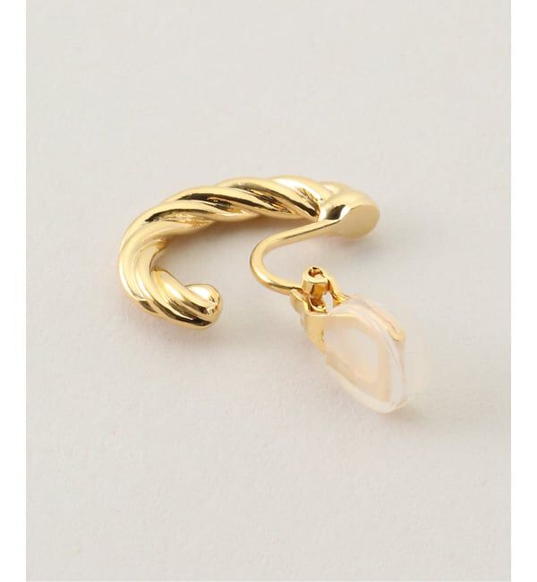 SLOBE IENA「LAPUIS/ラピュイ Twist Hoop イヤリング 254-220109」|イヤリング|