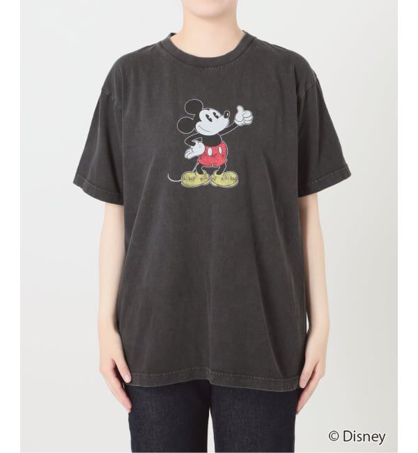 SLOBE IENA「+81BRANCA/ハチイチブランカ SLOBE別注 ミッキー Tシャツ1」|Tシャツ・カットソー|