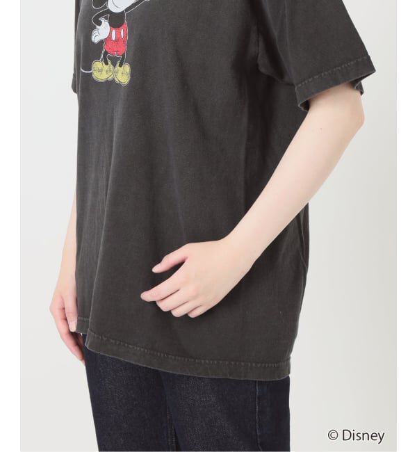 SLOBE IENA「+81BRANCA/ハチイチブランカ SLOBE別注 ミッキー Tシャツ1」|Tシャツ・カットソー|