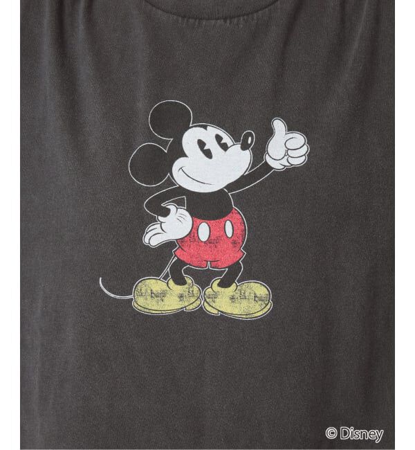 SLOBE IENA「+81BRANCA/ハチイチブランカ SLOBE別注 ミッキー Tシャツ1」|Tシャツ・カットソー|