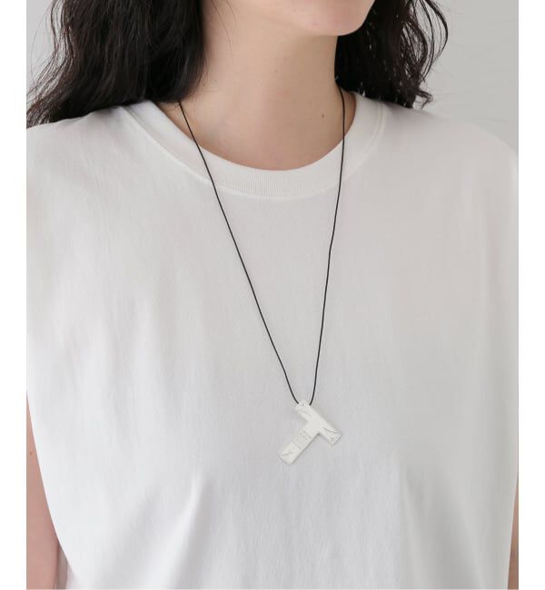 SLOBE IENA「ADRAR/アドラル INITIAL NECKLACE」|ネックレス|