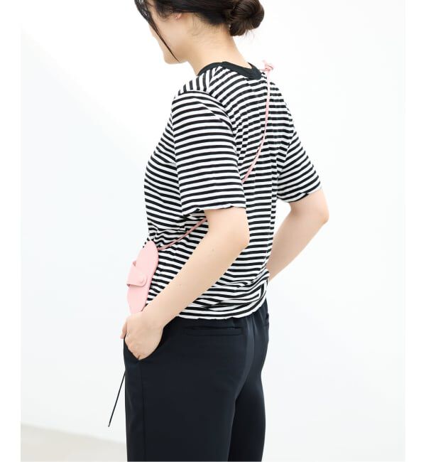 IENA「《WEB限定追加》ATON/エイトン FRESCA SINGLE JERSEY Tシャツ」|Tシャツ・カットソー|