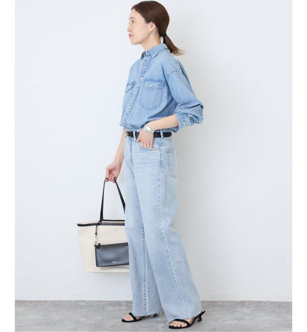 SLOBE IENA「《シリーズあり》LE DENIM LEAN BOOTY LEGデニム」|デニム|