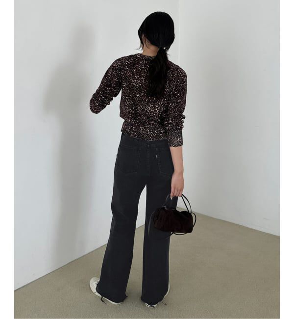 SLOBE IENA「《シリーズあり》LE DENIM LEAN BOOTY LEGデニム」|デニム|