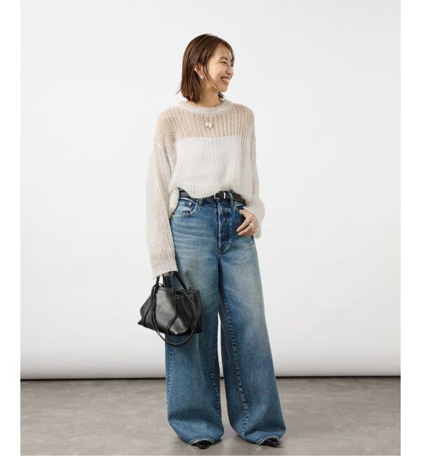 VERMEIL par iena「《予約》Airy Silk Wool Blend ニット」|ニット・セーター|